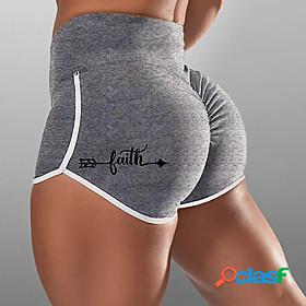 Women's Casual / Sporty Athleisure Ruched Butt Lifting