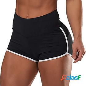 Womens Casual / Sporty Athleisure Ruched Butt Lifting Shorts