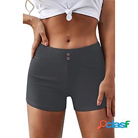 Womens Casual / Sporty Athleisure Shorts Hot Pants Short