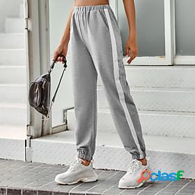 Womens Casual / Sporty Sports Elastic Waist Pants Chinos
