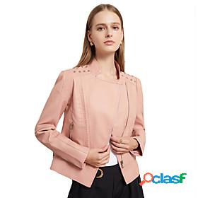 Women's Jacket Fall Street Daily Valentine's Day Regular