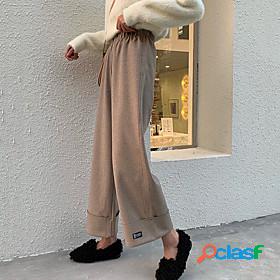 Womens Trousers Casual / Sporty Patchwork Chinos Full Length