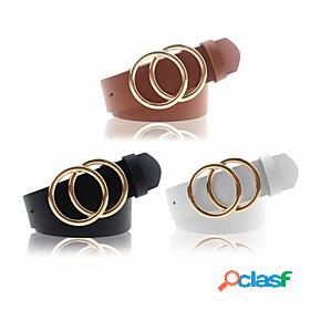 Womens Waist Belt Black White Party Wedding Street Daily
