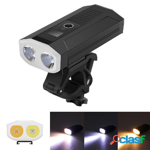 XANES DL13 Power Bank Bike Light Torcia Elettrica Scooter