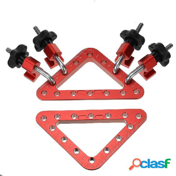XIUYI 2 Set Metrico/Imperiale 45/90° 120mmx120mm Lega di