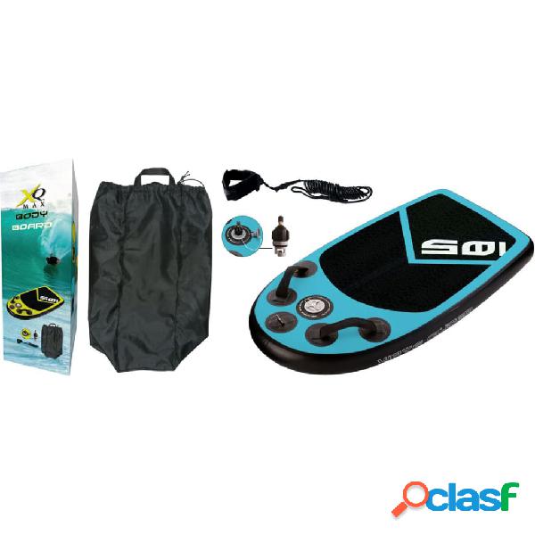 XQ Max Bodyboard 105x60x10 cm Blu e Nera
