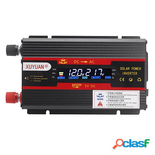 XUYUAN 1000W US/EU Spina 12V/24V a 220v 10-15V Inverter per