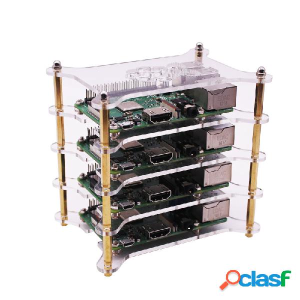 YAHBOOM® Raspberry Pi Cluster Experiment Case Overlay