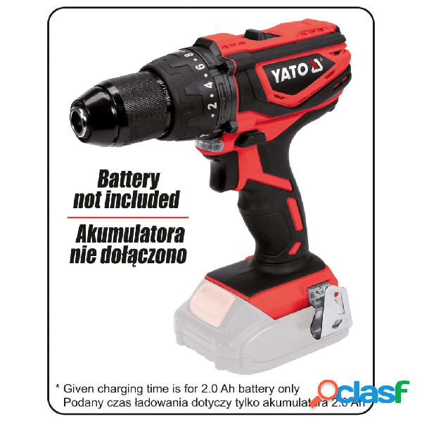 YATO Trapano Avvitatore a Impatto senza Batteria 18V 40Nm