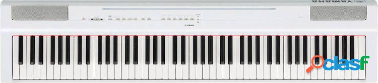 Yamaha P-125WH Pianoforte digitale Bianco alimentatore