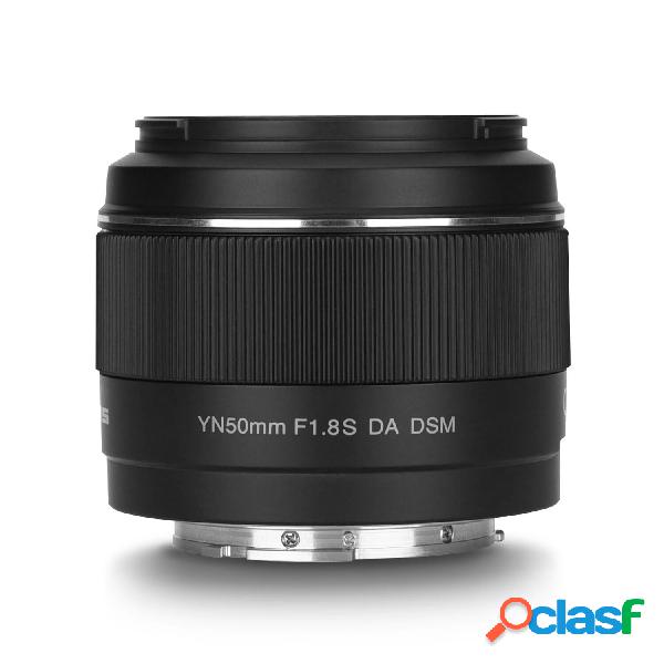 Yongnuo YN50mm F1.8S DA DSM 50mm F1.8 fotografica lente per