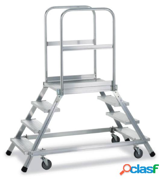 ZARGES 41983 Alluminio Scaletta con pedana Mobile 41 kg