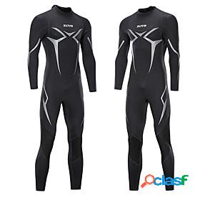 ZCCO Mens 3mm Full Wetsuit Diving Suit SCR Neoprene Stretchy