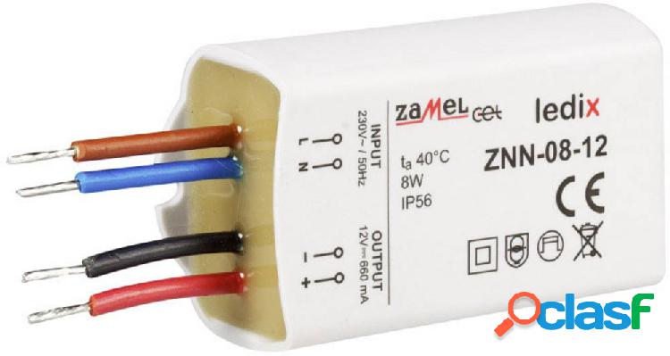 Zamel ZNN-08-12 Driver per LED Tensione costante 8 W 0.66 A