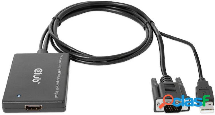 club3D CAC-1720 HDMI / USB / VGA Adattatore [2x Spina VGA,