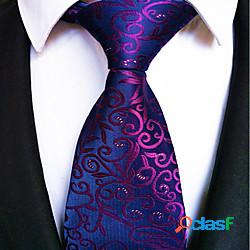 cravatte da uomo - cravatte floreali classico moda festa