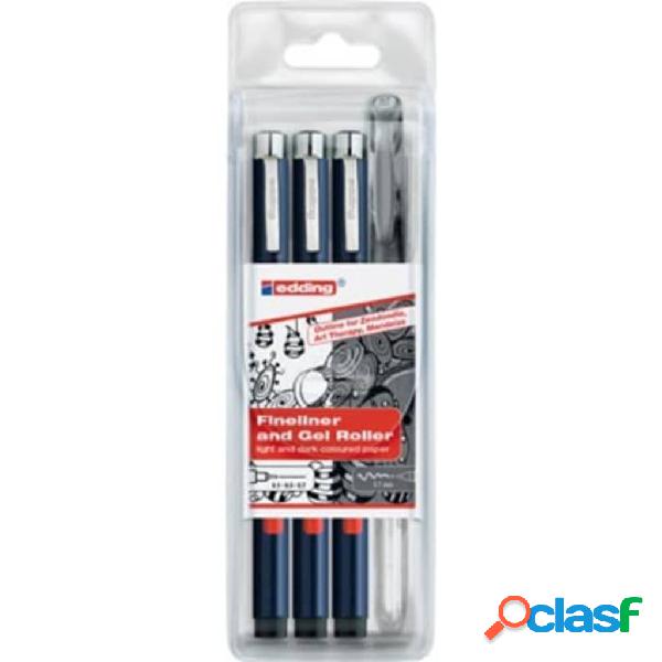 edding Set di Base per Scrittura Manuale 4 pz 1800