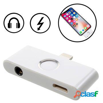 iPhone X Lightning & 3.5mm Audio Adapter with Home Button -