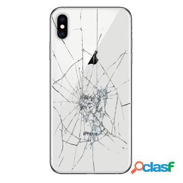 iPhone XS Max Back Cover Repair - Glass Only - White