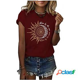 live by the sun love by the moon graphic t-shirts women sun
