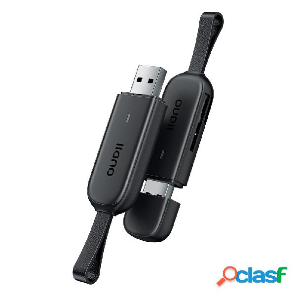 llano USB 3.2 Lettore di schede 2 in 1 SD TF 5Gbps Lettore