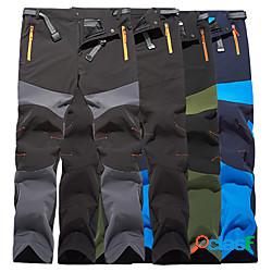 pantaloni resistenti allacqua da uomo pantaloni da trekking