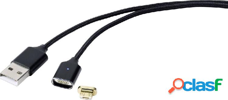 renkforce cavo Micro-USB MagnetSafe