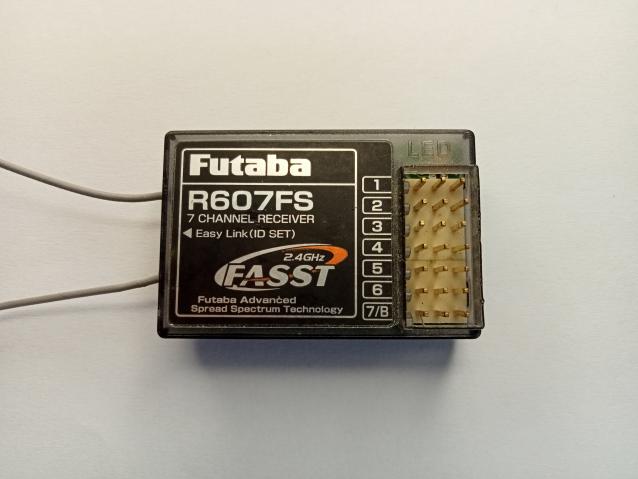 scambio ricevente Futaba R607FS