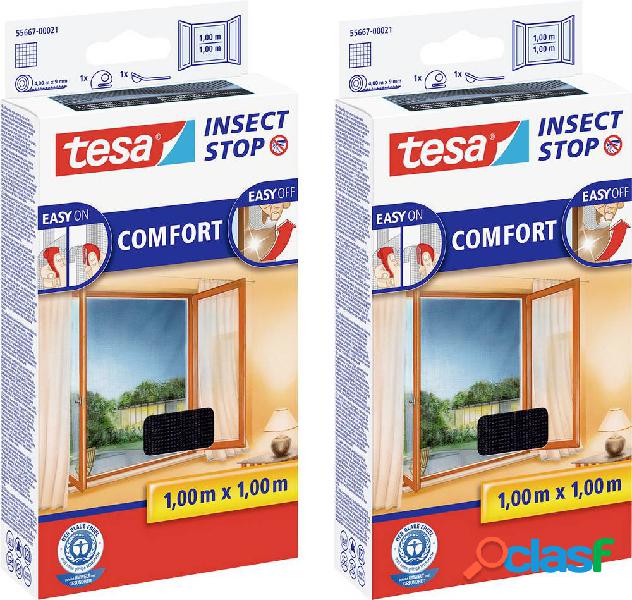 tesa COMFORT 55667 Zanzariera (L x L) 1000 mm x 1000 mm