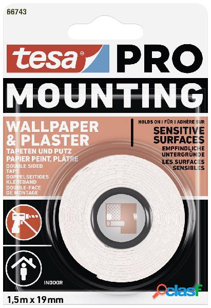 tesa Mounting PRO Tapete & Putz 66743-00000-00 Nastro per