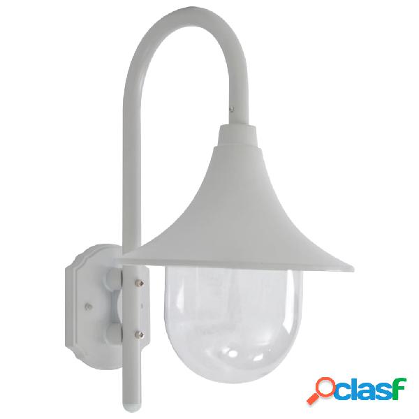 vidaXL Lampada da Parete da Giardino E27 42 cm in Alluminio