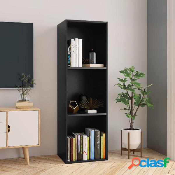 vidaXL Libreria/Mobile TV Nero 36x30x114 cm in Truciolato