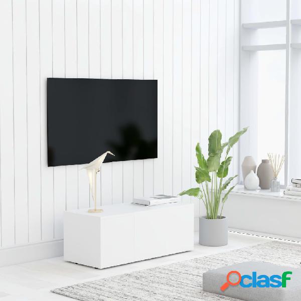 vidaXL Mobile TV Bianco 80x34x30 cm in Truciolato