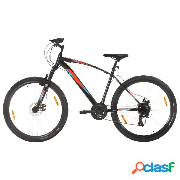 vidaXL Mountain Bike 21 Speed 29" Ruote 48 cm Telaio Nero