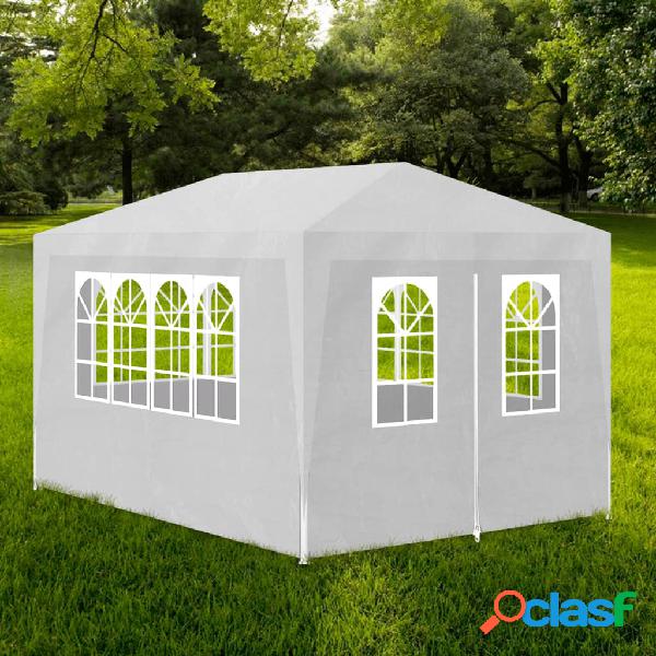 vidaXL Tenda per Feste 3x4 m Bianca
