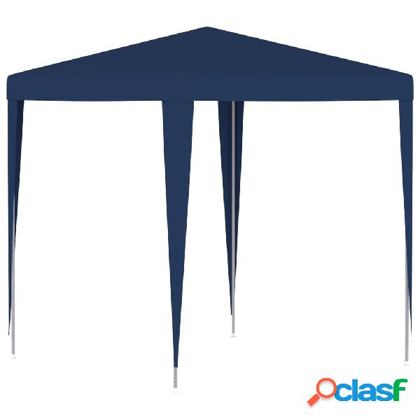 vidaXL Tendone per Feste 2x2 m Blu