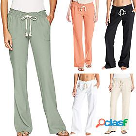 womens high waist wide leg pants soft and breathable