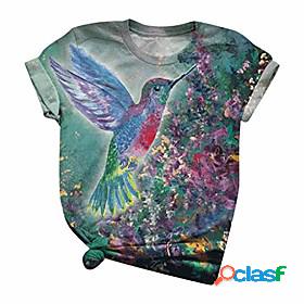 womens shirts with sayings, hummingbird graphic tees for