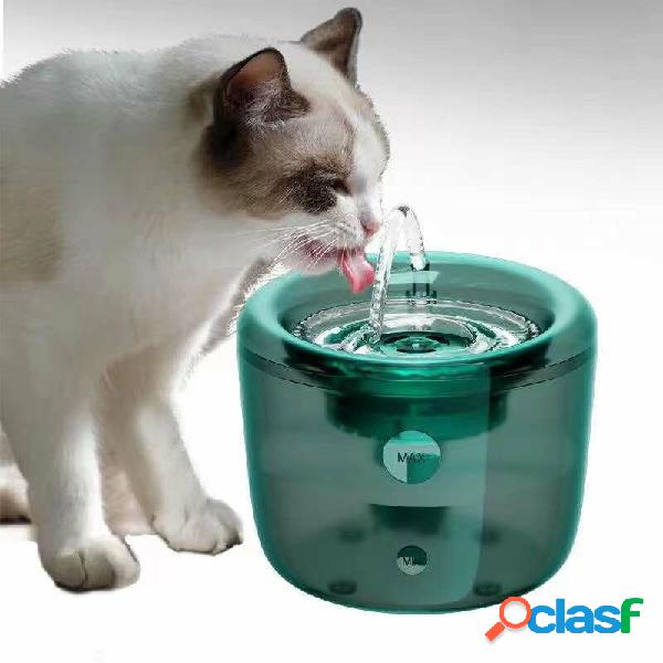 1.6L Fontana dacqua per animali domestici Ciclo automatico