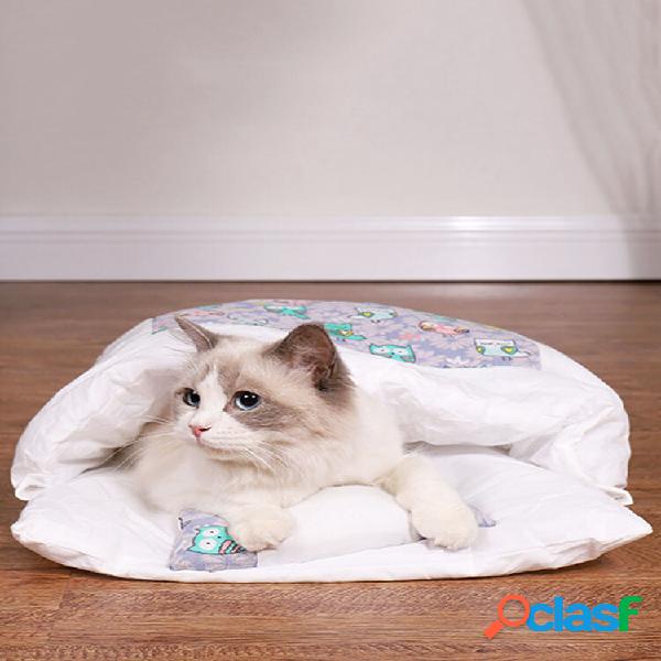 1 PZ S/M/L Cute Gatto Bed Pet Gatto Sleeping Borsa per Gatti