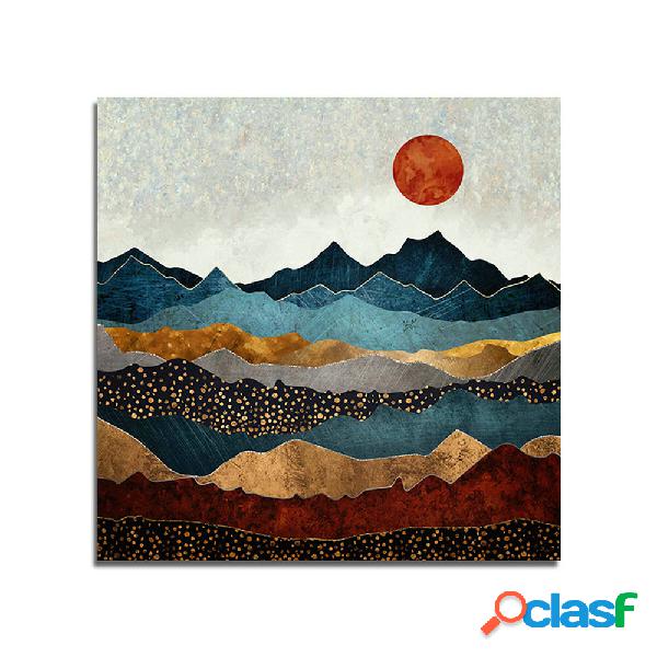 1 pezzo paesaggio tela pittura tramonto parete decorativa