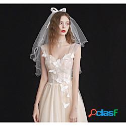 1 strato stile sveglio / Dolce Veli da sposa Veletta con