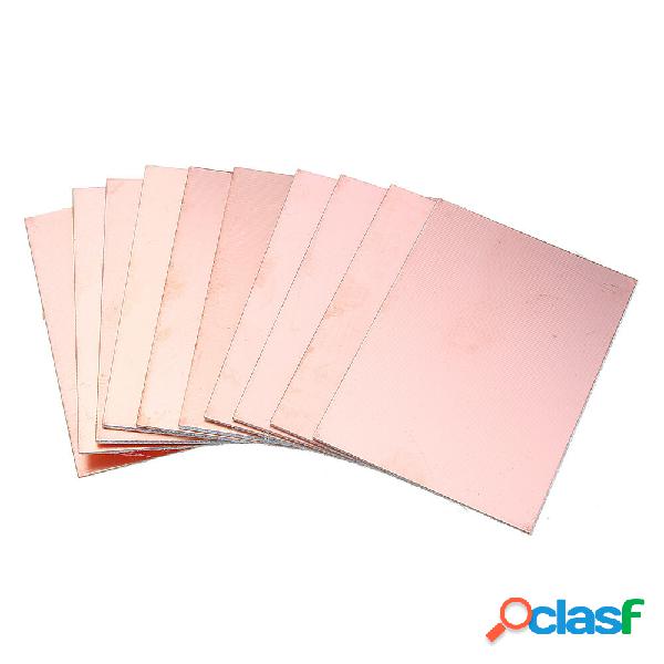 10 pezzi 7x10cm Bifacciale Rame Scheda PCB FR4 Scheda in