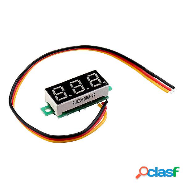 10 pz 0,28 Pollici Tre fili 0-100 V digitale rosso Display