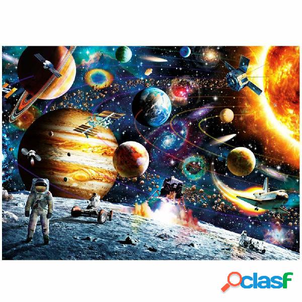 1000 pezzi di scena spaziale fai-da-te fai-da-te di carta
