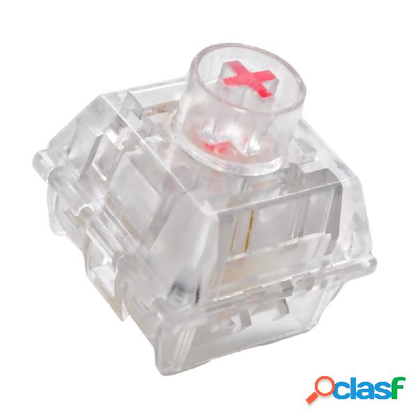 10/70PCS TTC Cuore Interruttore 3 Pin Lineare POM PC
