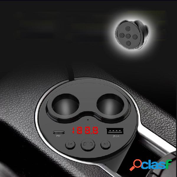 12-24V USB bluetooth 5.0 Kit per auto Trasmettitore FM
