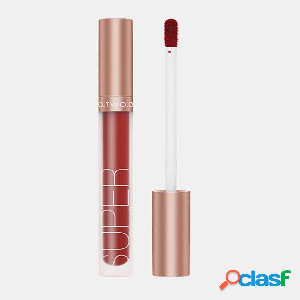 12 colori Velvet Matte Lip Gloss Cup antiaderente Smalto per