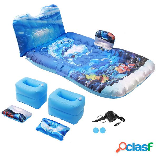 135x80cm Materasso gonfiabile per auto da viaggio con stampa