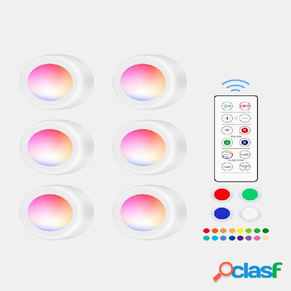 1/3/6 Pz Creativo 16 colori LED Piccola luce notturna IR